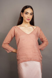 Layered Silence Kurti